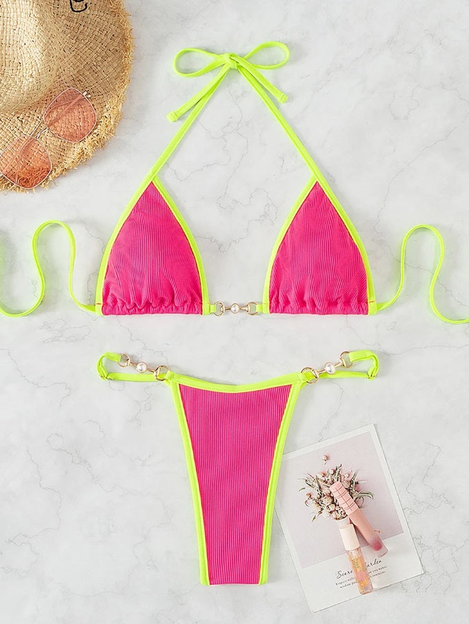 High Cut Chain Bikini