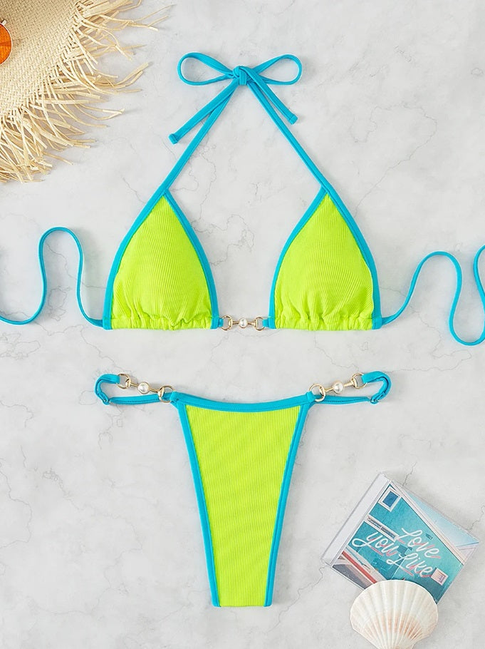 High Cut Chain Bikini