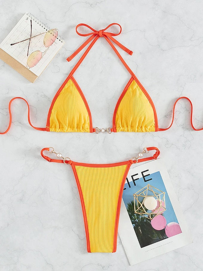 High Cut Chain Bikini